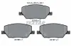 Bremsbelagsatz, Scheibenbremse Vorderachse TEXTAR 2216501