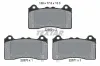 Bremsbelagsatz, Scheibenbremse Vorderachse TEXTAR 2256901