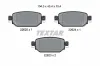 Bremsbelagsatz, Scheibenbremse Hinterachse TEXTAR 2262301