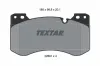 Bremsbelagsatz, Scheibenbremse Vorderachse TEXTAR 2289101