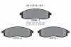 Bremsbelagsatz, Scheibenbremse Vorderachse TEXTAR 2308602