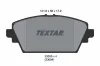 Bremsbelagsatz, Scheibenbremse Vorderachse TEXTAR 2309501