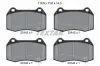 Bremsbelagsatz, Scheibenbremse Vorderachse TEXTAR 2314201