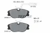 Bremsbelagsatz, Scheibenbremse Vorderachse TEXTAR 2316803