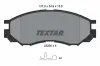 Bremsbelagsatz, Scheibenbremse Vorderachse TEXTAR 2329002