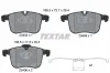 Bremsbelagsatz, Scheibenbremse Vorderachse TEXTAR 2340404