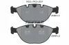 Bremsbelagsatz, Scheibenbremse Vorderachse TEXTAR 2344801