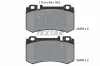 Bremsbelagsatz, Scheibenbremse Hinterachse TEXTAR 2347801
