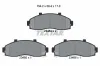 Bremsbelagsatz, Scheibenbremse Vorderachse TEXTAR 2348401