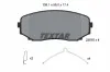 Bremsbelagsatz, Scheibenbremse Vorderachse TEXTAR 2351503