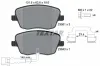 Bremsbelagsatz, Scheibenbremse Vorderachse TEXTAR 2358102