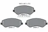 Bremsbelagsatz, Scheibenbremse Vorderachse TEXTAR 2363801