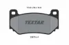 Bremsbelagsatz, Scheibenbremse Vorderachse TEXTAR 2367901
