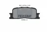 Bremsbelagsatz, Scheibenbremse Hinterachse TEXTAR 2370205