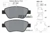 Bremsbelagsatz, Scheibenbremse Vorderachse TEXTAR 2370601