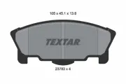 Bremsbelagsatz, Scheibenbremse Vorderachse TEXTAR 2378301