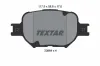 Bremsbelagsatz, Scheibenbremse Vorderachse TEXTAR 2386401