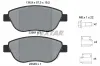 Bremsbelagsatz, Scheibenbremse Vorderachse TEXTAR 2398101