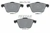 Bremsbelagsatz, Scheibenbremse Vorderachse TEXTAR 2400201