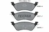 Bremsbelagsatz, Scheibenbremse Hinterachse TEXTAR 2403601