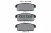 Bremsbelagsatz, Scheibenbremse Hinterachse TEXTAR 2404001