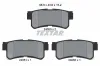 Bremsbelagsatz, Scheibenbremse Hinterachse TEXTAR 2405001