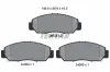 Bremsbelagsatz, Scheibenbremse Vorderachse TEXTAR 2405301