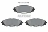 Bremsbelagsatz, Scheibenbremse Vorderachse TEXTAR 2406201