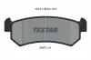 Bremsbelagsatz, Scheibenbremse Hinterachse TEXTAR 2407101