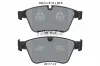 Bremsbelagsatz, Scheibenbremse Vorderachse TEXTAR 2417601