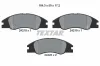 Bremsbelagsatz, Scheibenbremse Vorderachse TEXTAR 2421801