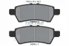 Bremsbelagsatz, Scheibenbremse Hinterachse TEXTAR 2424001