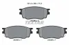 Bremsbelagsatz, Scheibenbremse Vorderachse TEXTAR 2424601