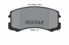 Bremsbelagsatz, Scheibenbremse Vorderachse TEXTAR 2429101