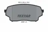 Bremsbelagsatz, Scheibenbremse Vorderachse TEXTAR 2430101