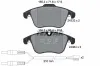 Bremsbelagsatz, Scheibenbremse Vorderachse TEXTAR 2433201