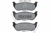Bremsbelagsatz, Scheibenbremse Hinterachse TEXTAR 2435501