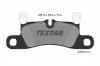Bremsbelagsatz, Scheibenbremse Hinterachse TEXTAR 2472102