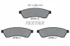 Bremsbelagsatz, Scheibenbremse Hinterachse TEXTAR 2474401