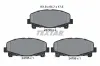 Bremsbelagsatz, Scheibenbremse Vorderachse TEXTAR 2476601