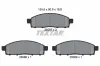 Bremsbelagsatz, Scheibenbremse Vorderachse TEXTAR 2508701