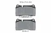 Bremsbelagsatz, Scheibenbremse Vorderachse TEXTAR 2514501