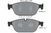 Bremsbelagsatz, Scheibenbremse Vorderachse TEXTAR 2516002