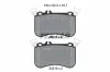 Bremsbelagsatz, Scheibenbremse Vorderachse TEXTAR 2521905