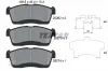 Bremsbelagsatz, Scheibenbremse Vorderachse TEXTAR 2526201