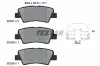 Bremsbelagsatz, Scheibenbremse Hinterachse TEXTAR 2533703