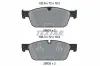 Bremsbelagsatz, Scheibenbremse Vorderachse TEXTAR 2553101