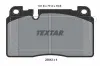 Bremsbelagsatz, Scheibenbremse Vorderachse TEXTAR 2564302