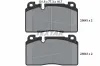 Bremsbelagsatz, Scheibenbremse Vorderachse TEXTAR 2564301