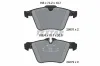 Bremsbelagsatz, Scheibenbremse Vorderachse TEXTAR 2580301